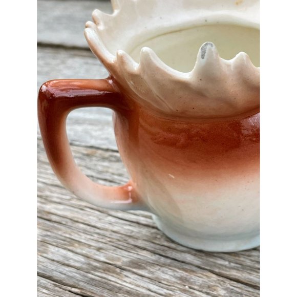 Antique Austria Moose Porcelain Creamer Pitcher - Picture 5 of 11